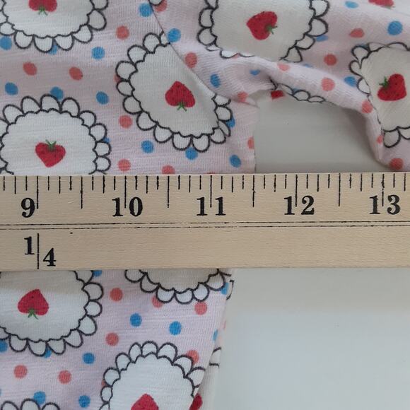 Matilda Jane Heartfelt Tunic Strawberry Smocked Peplum Long Sleeve Top Girls 4 - Picture 9 of 11